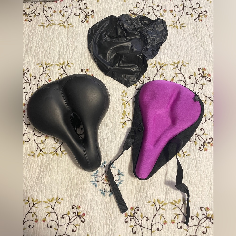 Bike Seat Extra Wide & Zacro Cover